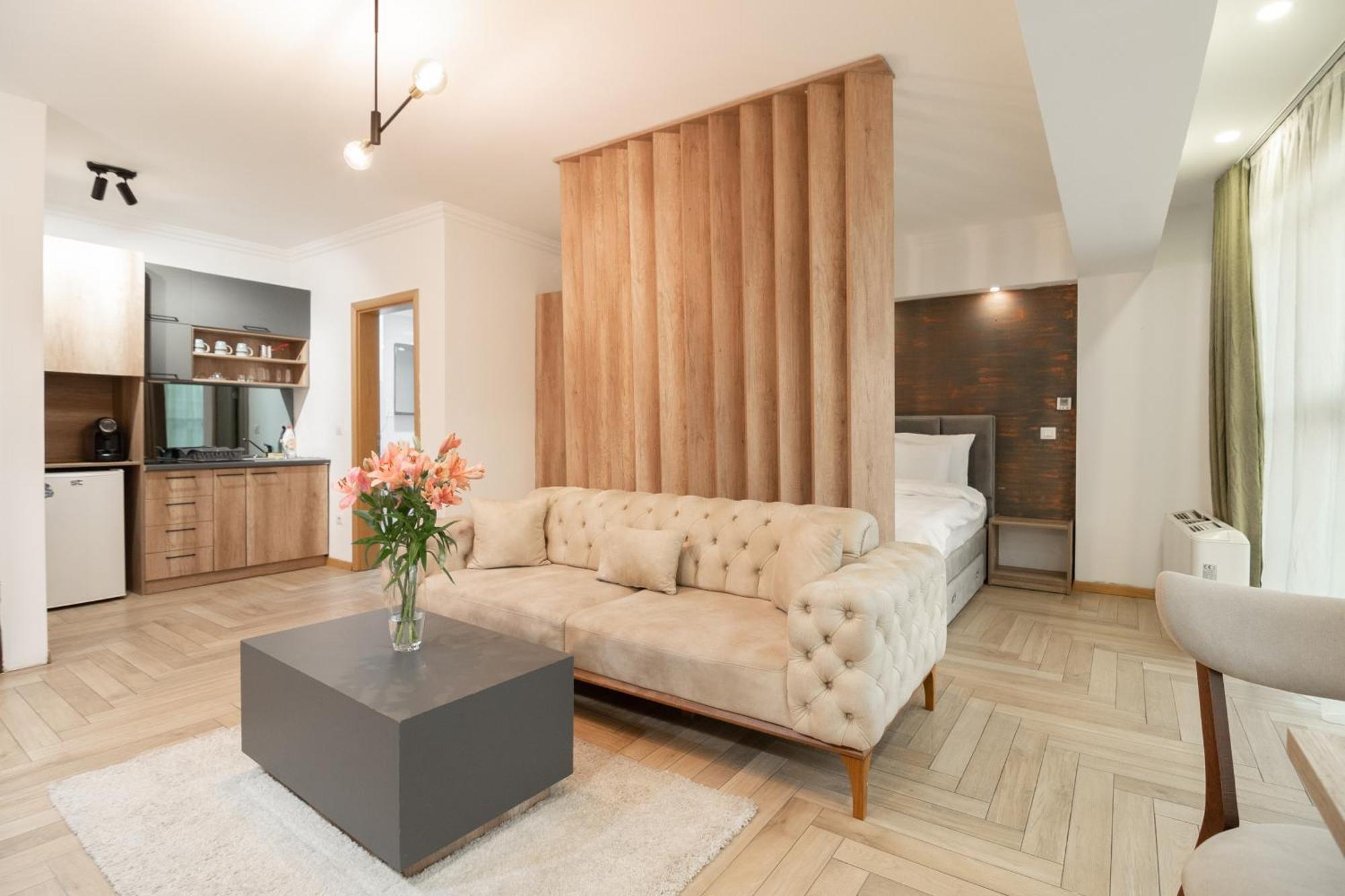 The One Apart Hotel Luxury Suites & Apartments Skopje Extérieur photo