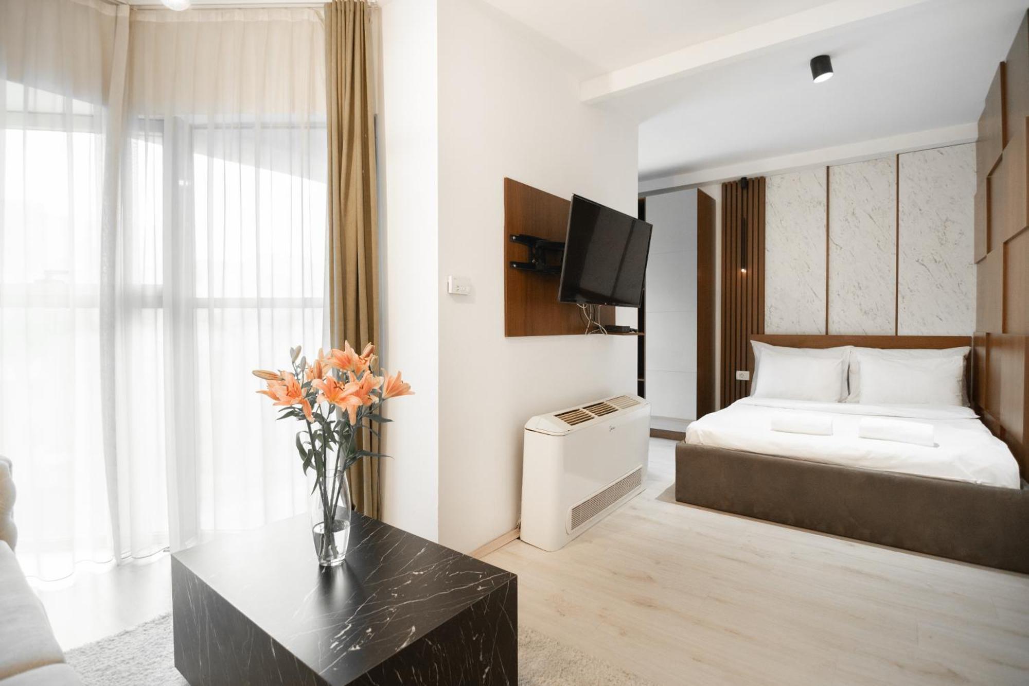 The One Apart Hotel Luxury Suites & Apartments Skopje Extérieur photo
