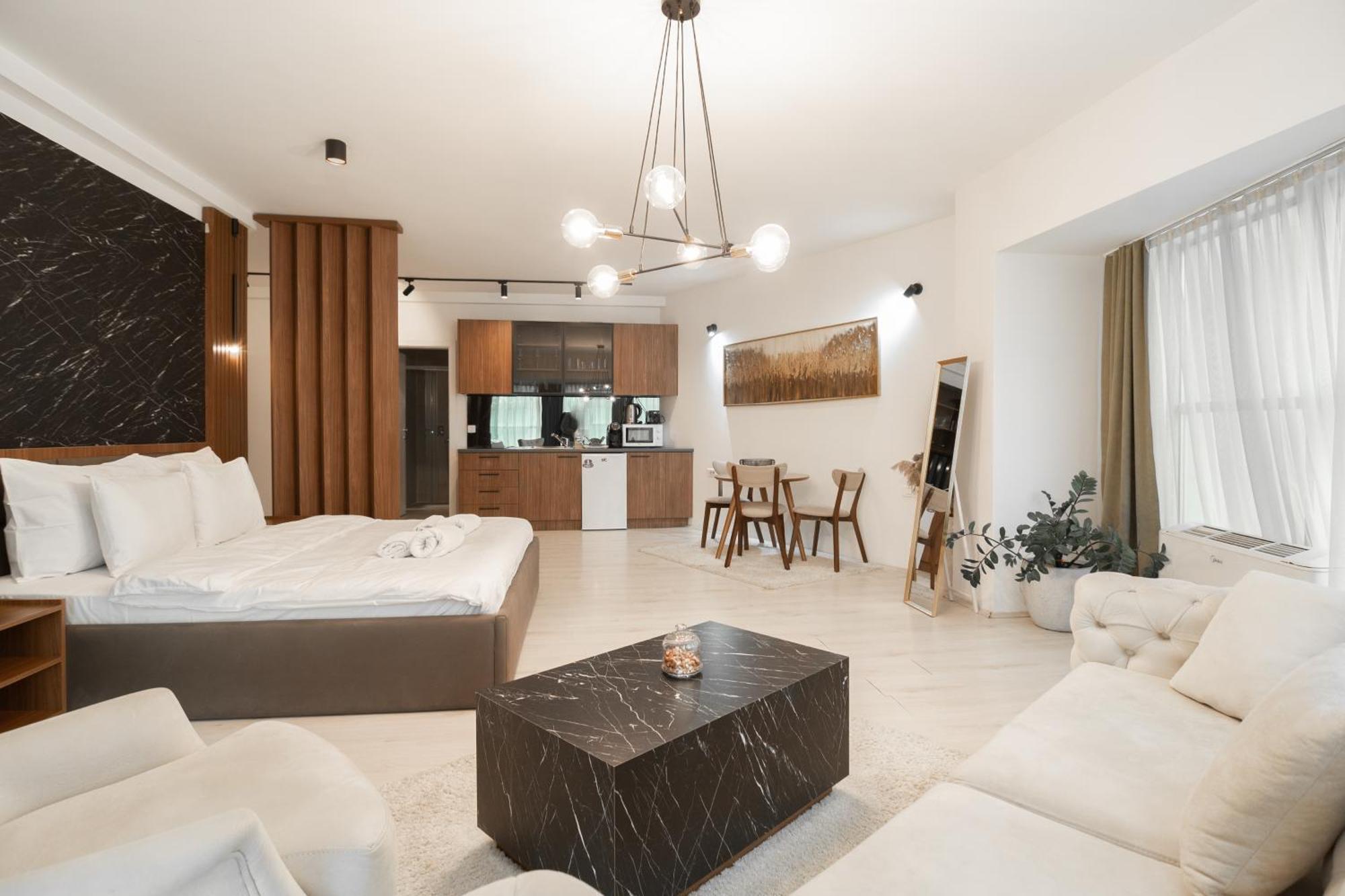 The One Apart Hotel Luxury Suites & Apartments Skopje Extérieur photo