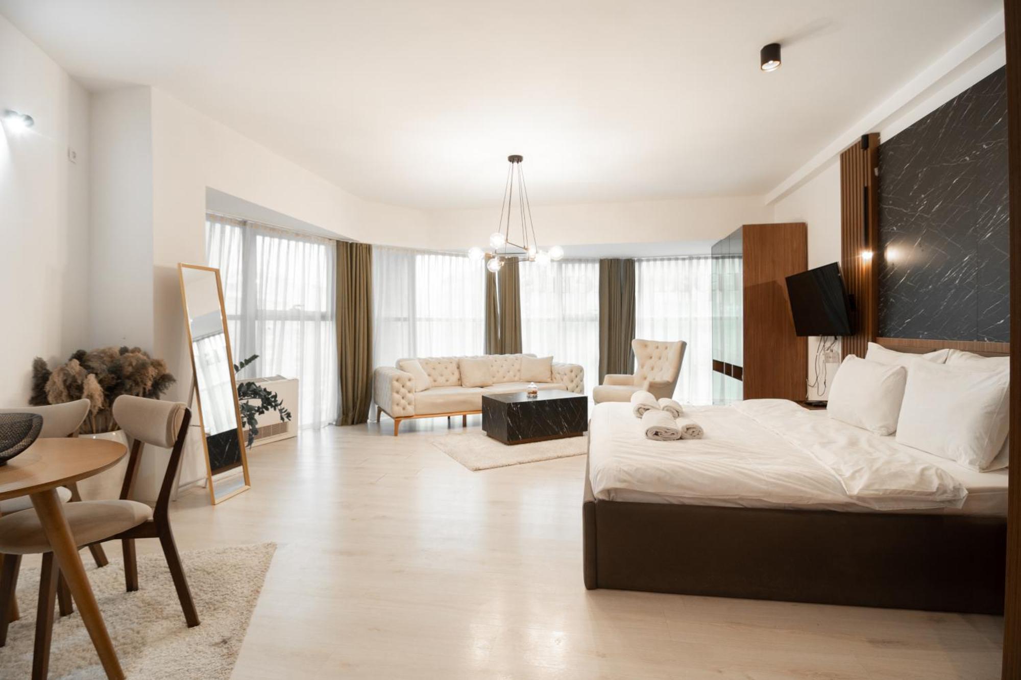 The One Apart Hotel Luxury Suites & Apartments Skopje Extérieur photo