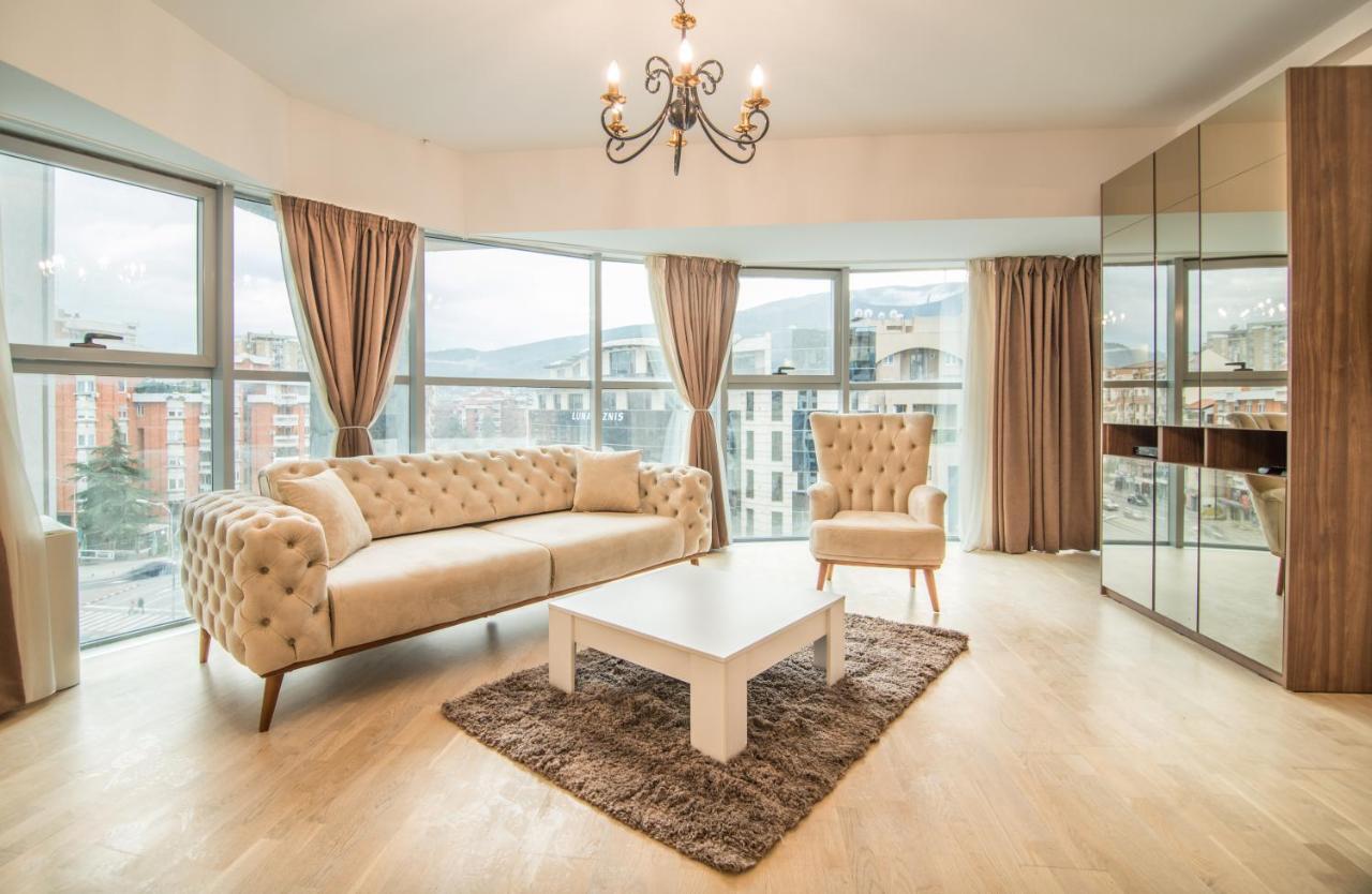 The One Apart Hotel Luxury Suites & Apartments Skopje Extérieur photo